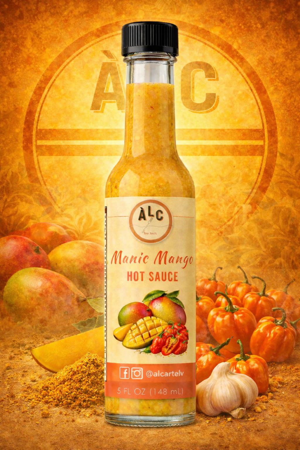Manic Mango Hot Sauce
