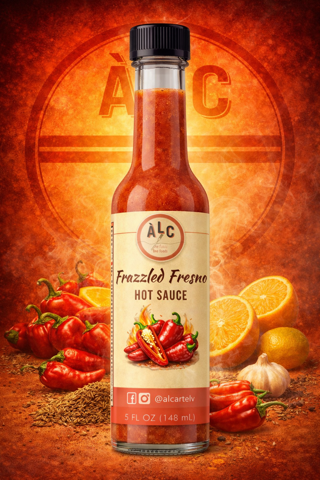 Frazzled Fresno Hot Sauce